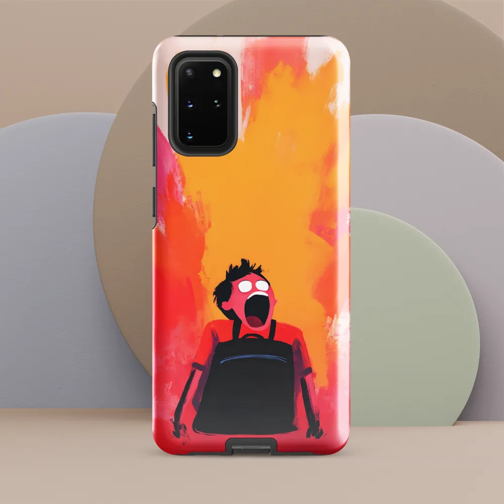 Eruption of Emotions | Phone Case |  S20 Plus | Tough Case | Glossy