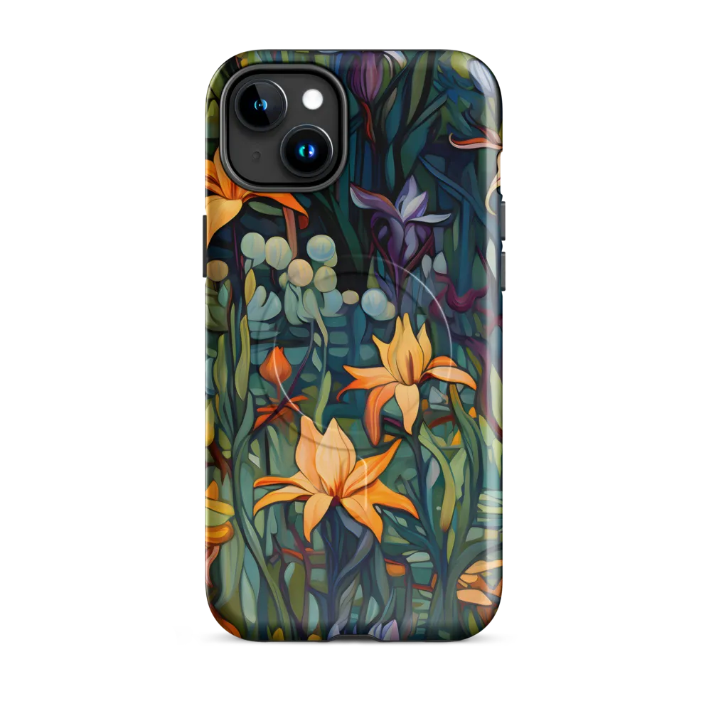 Garden of Elegance | Phone Case |  15 Plus | MagSafe® Tough Case | Glossy
