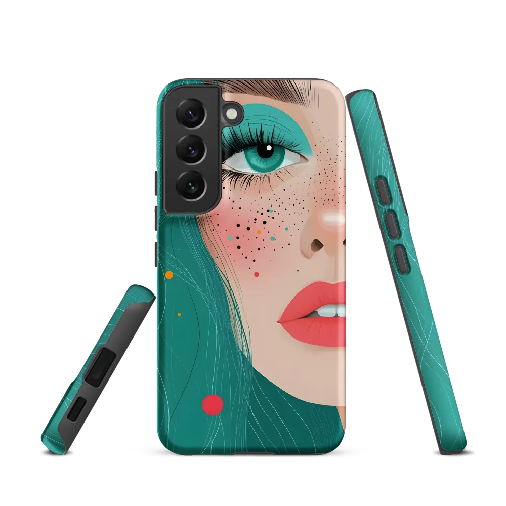 A Playful Portrait: Turquoise Temptation