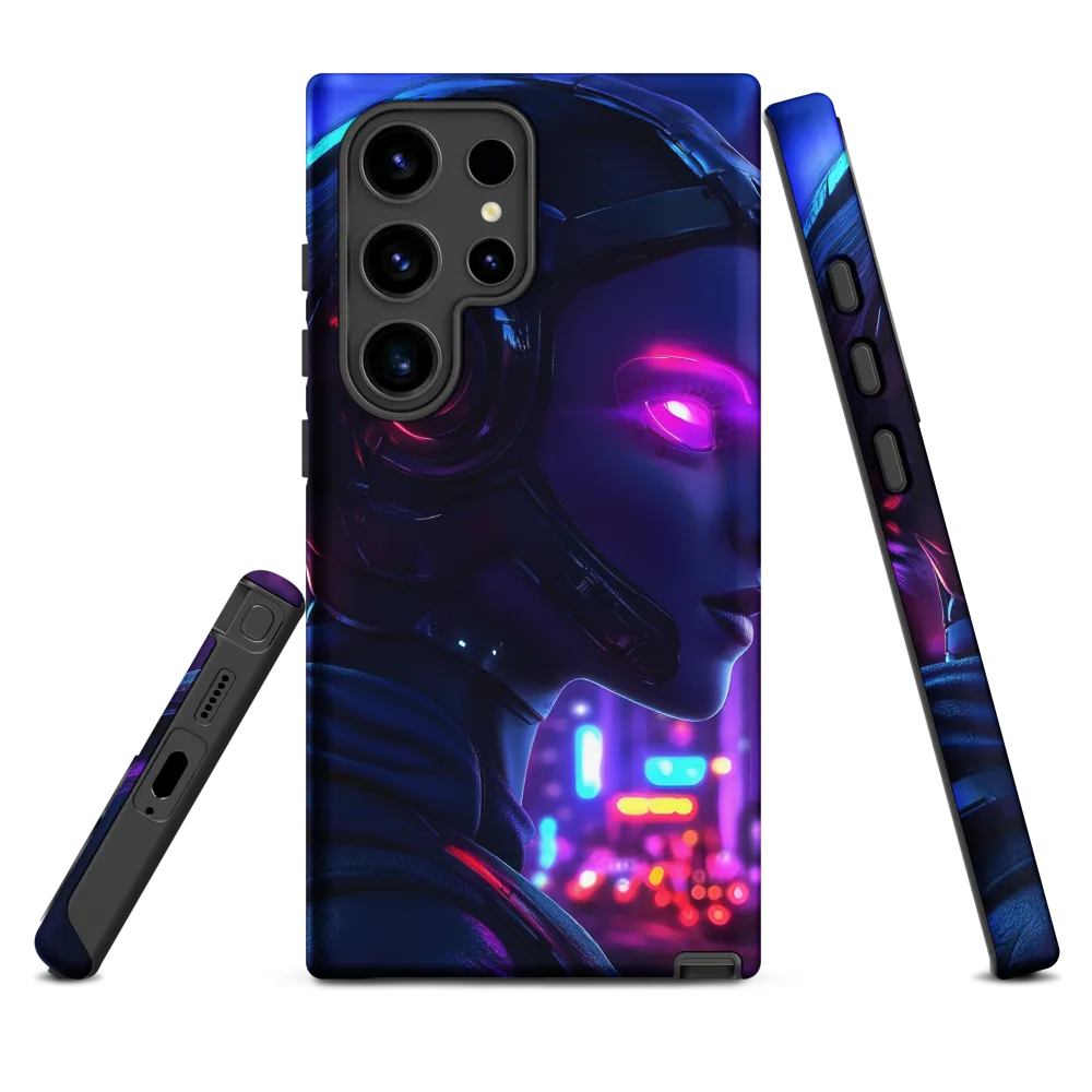 Neon Dreams: A Cyborg's Mystique