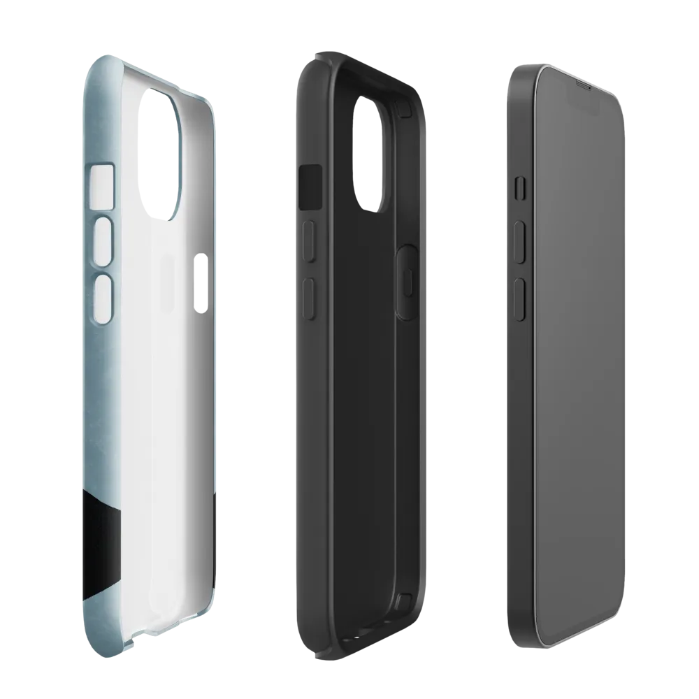 Minimalist Portrait of a Modern Man | Phone Case |  13 | Tough Case | Glossy
