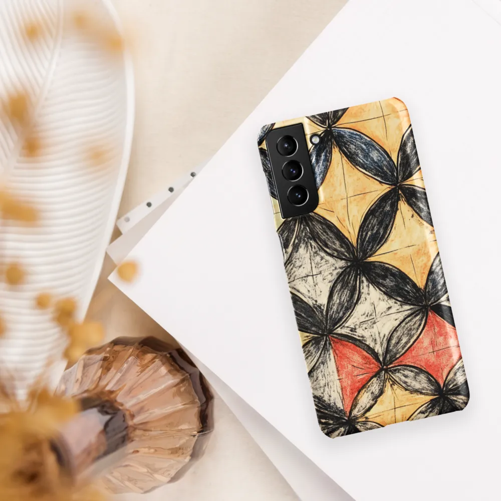 Geometric Harmony | Phone Case |  S21 Plus | Snap Case | Matte