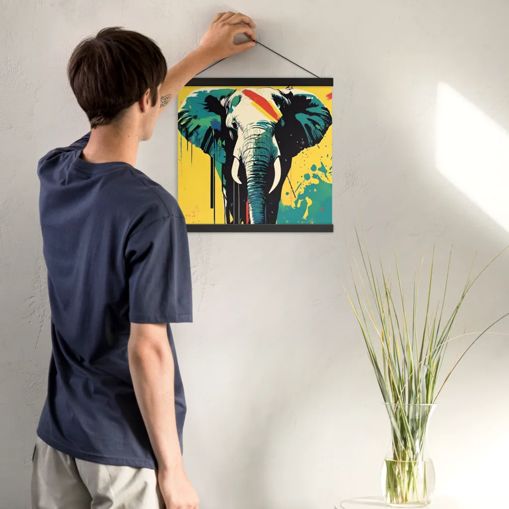Elegance of the Wild: A Colorful Harmony