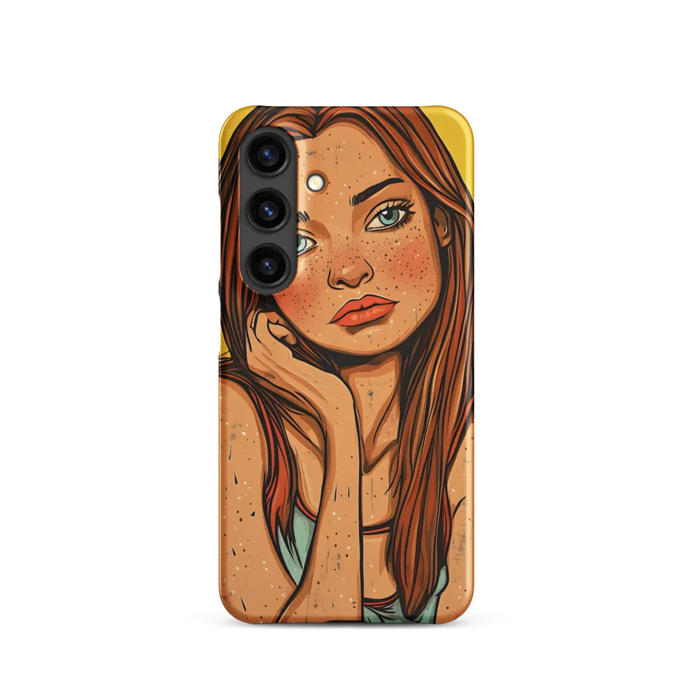 Panel Portrait: Sunlit Freckles