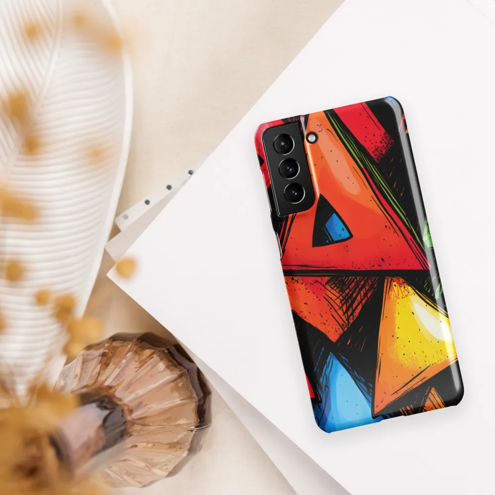 Vibrant Triangles in Abstract Harmony