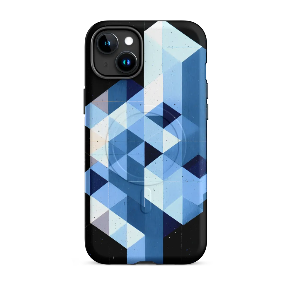 Blueprint of Depth | Phone Case |  15 Plus | MagSafe® Tough Case | Matte