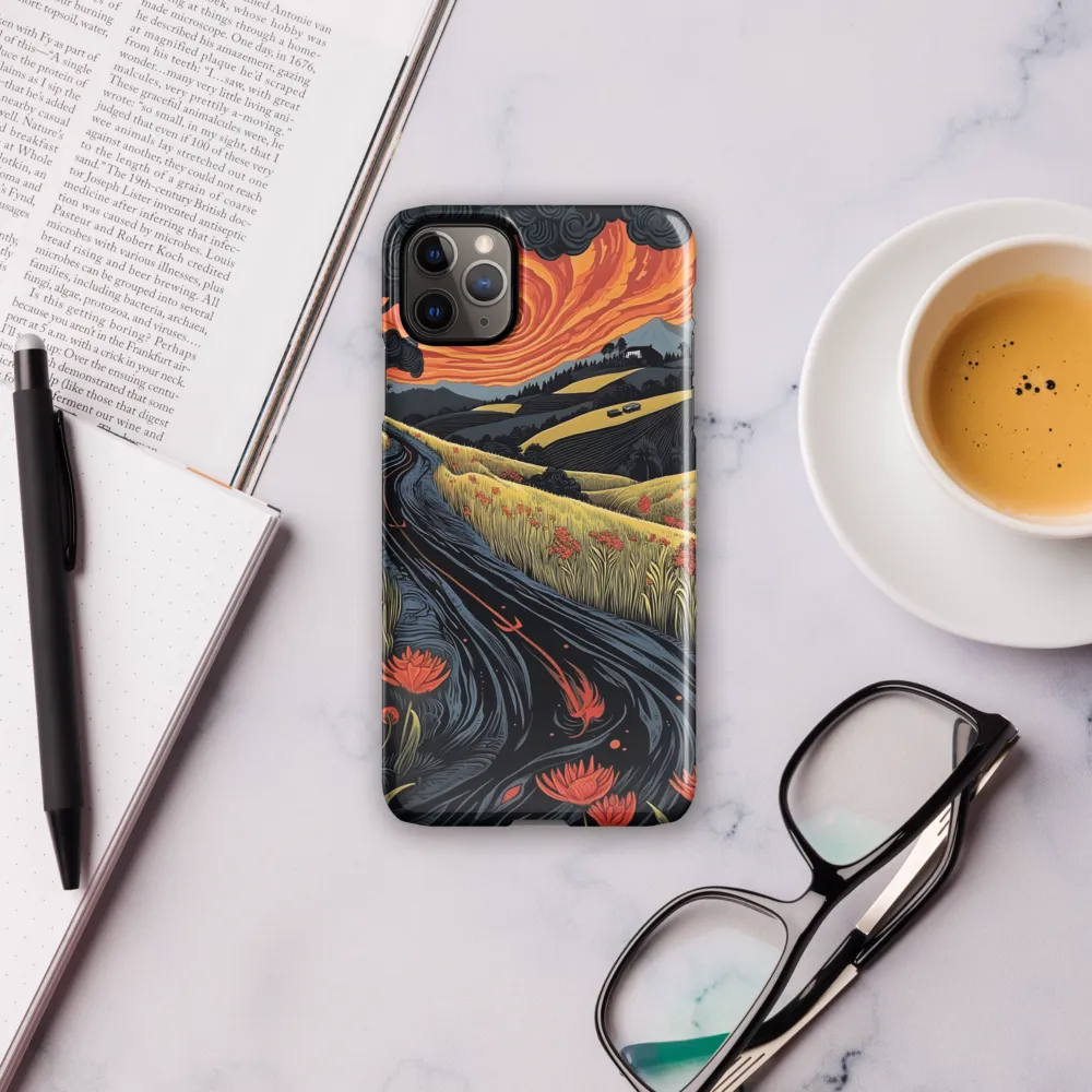 Whispers of the Winding Road | Phone Case |  11 Pro Max | Snap Case | Glossy