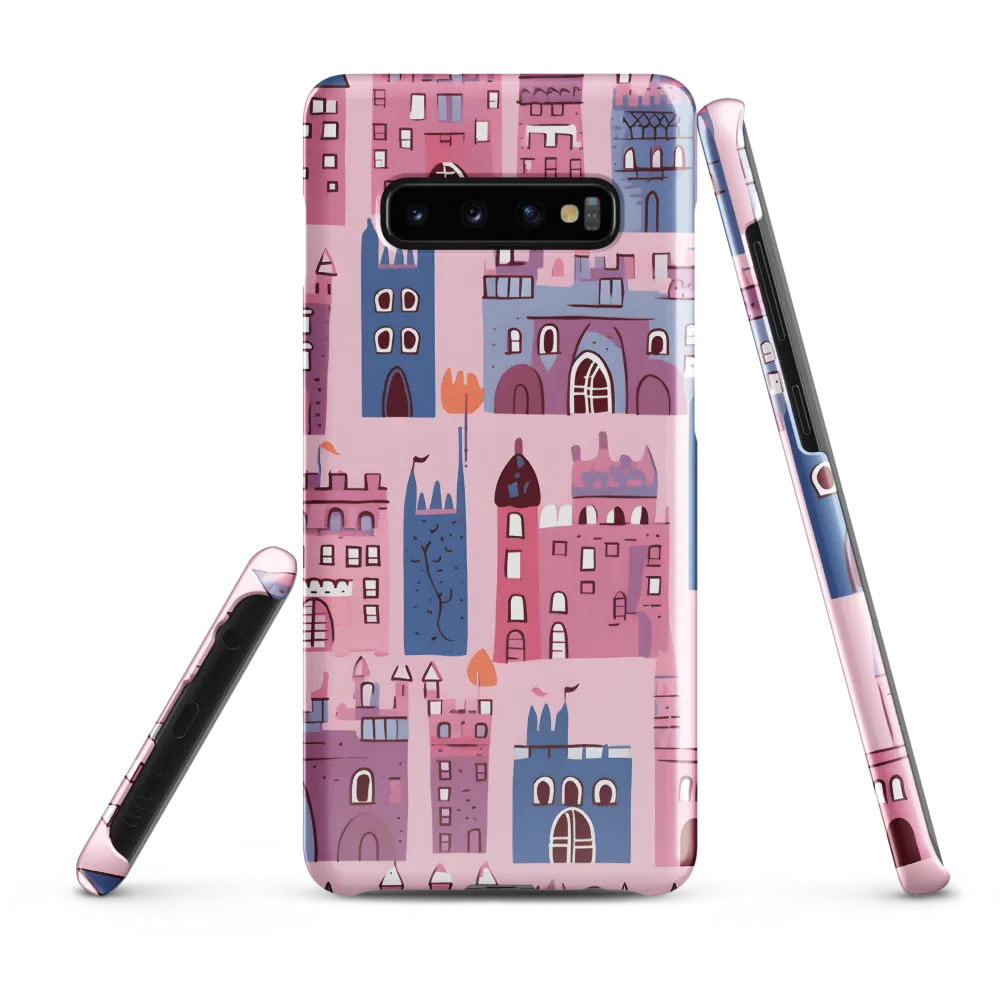 Whimsical Castles: A Playful Tapestry | Phone Case |  S10 Plus | Snap Case | Glossy