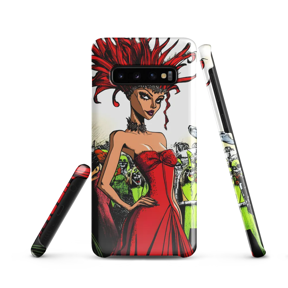 Fiery Elegance: A Fashion Statement
