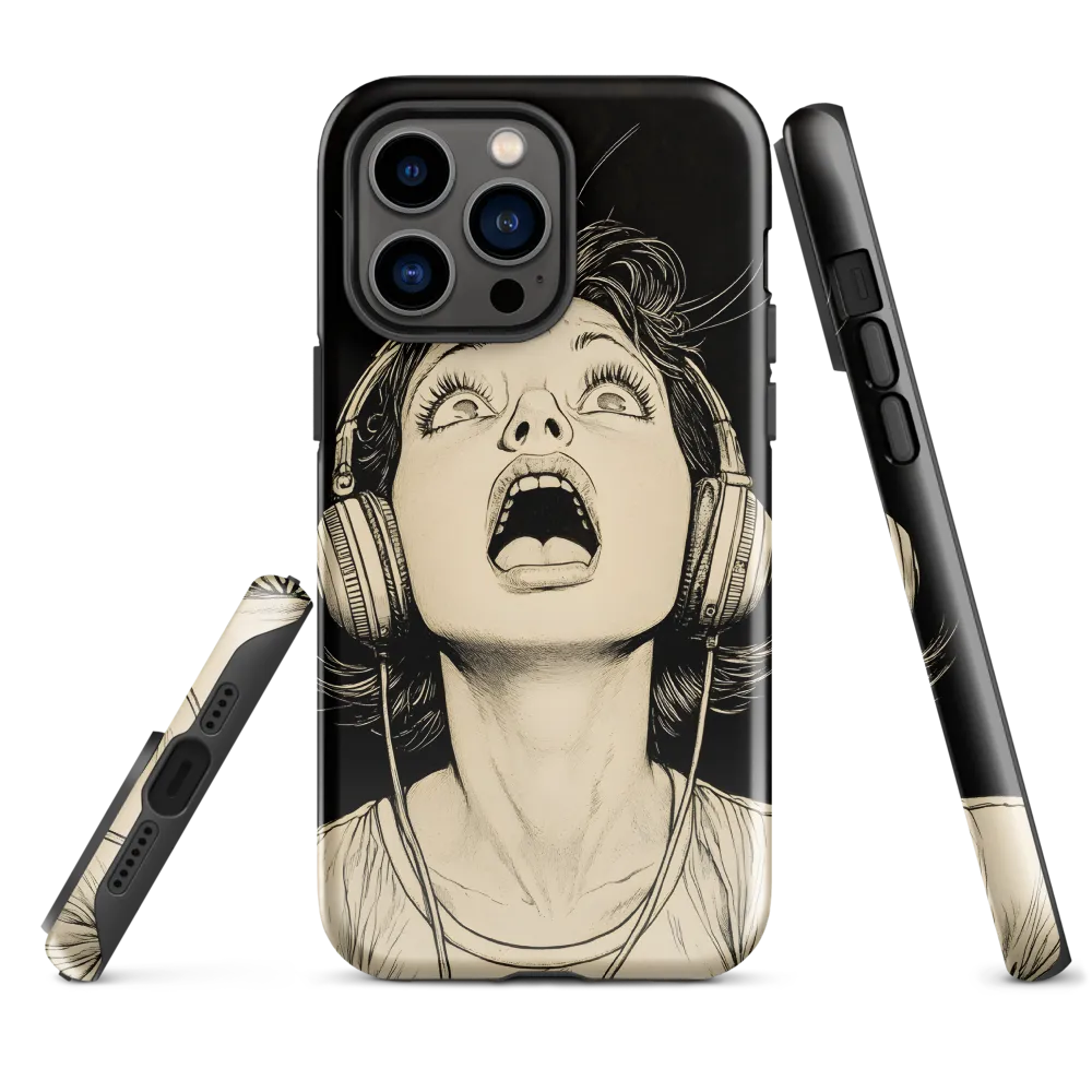 Sonic Exclamation | Phone Case |  14 Pro Max | Tough Case | Glossy