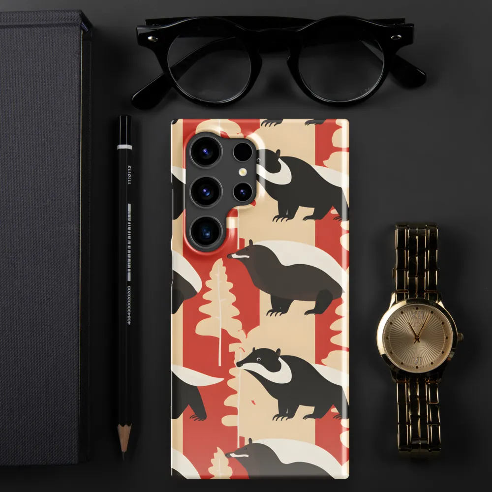 Wildlife Pattern: The Badger Tale