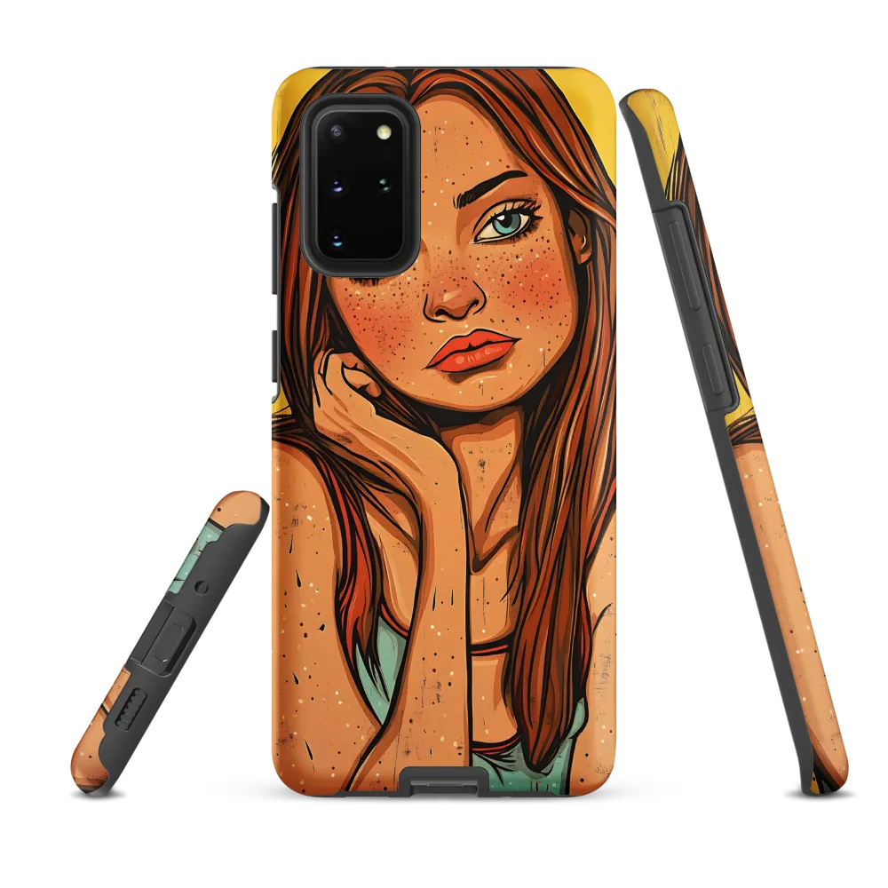 Panel Portrait: Sunlit Freckles