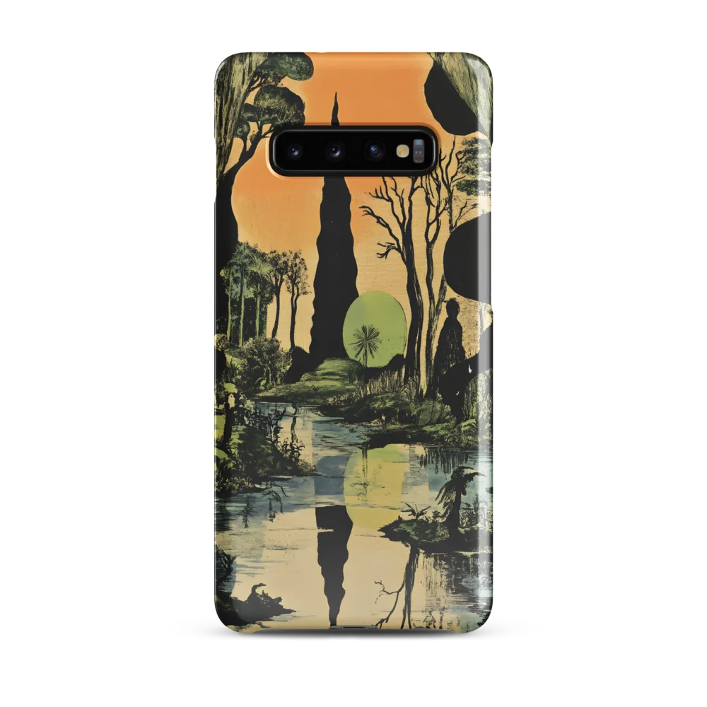 Reflections of Mystery | Phone Case |  S10 Plus | Snap Case | Glossy