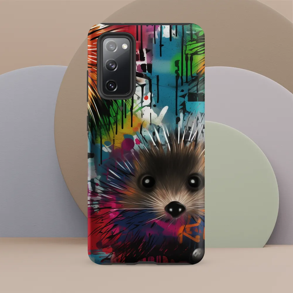 Whimsical Hedgehogs in a Kaleidoscopic Wonderland