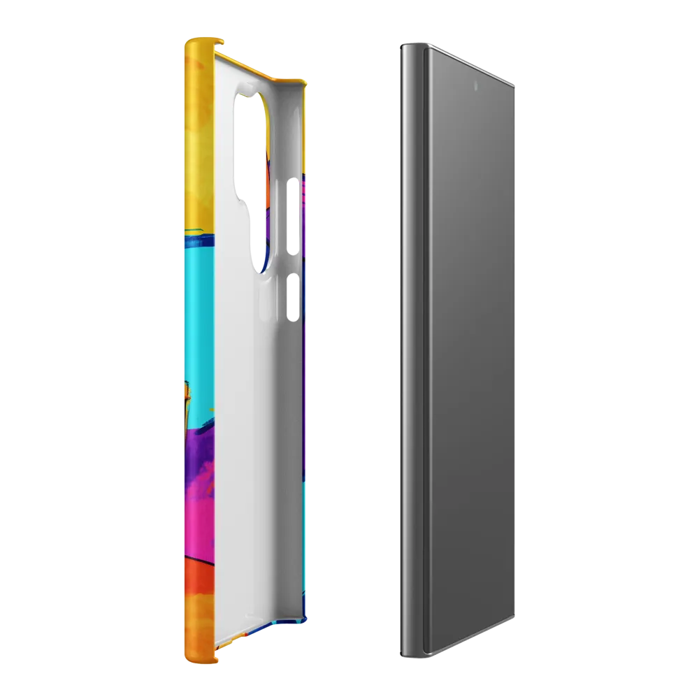 Playful Cubes in Vibrant Harmony | Phone Case |  S23 Ultra | Snap Case | Matte