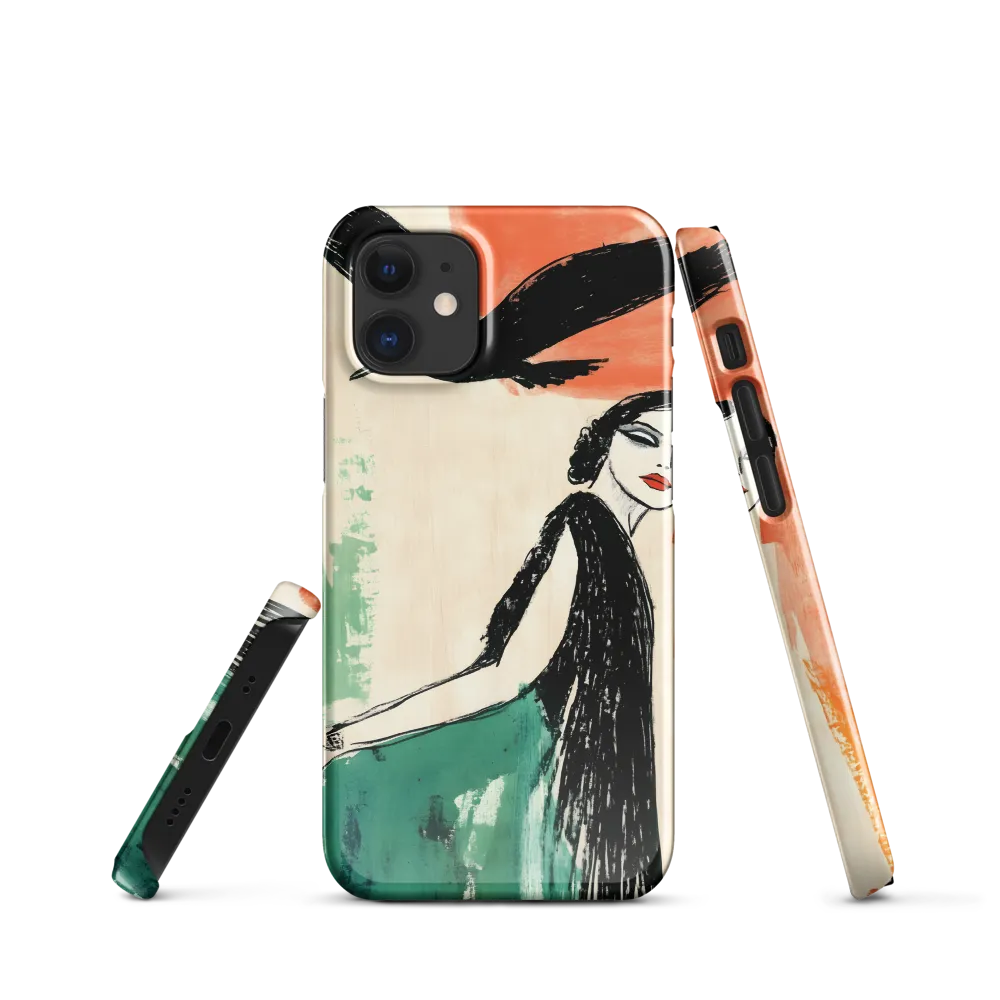 Elegance in Flight | Phone Case |  12 Mini | Snap Case | Glossy