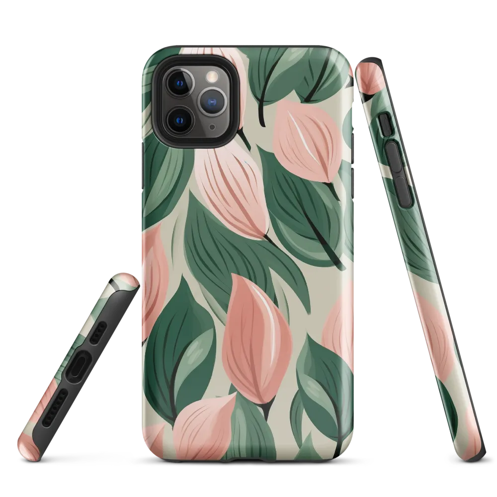 Floral Symphony in Modern Hues | Phone Case |  11 Pro Max | Tough Case | Glossy