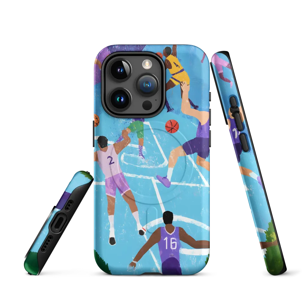 The Pulse of the Game | Phone Case |  15 Pro | MagSafe® Tough Case | Matte