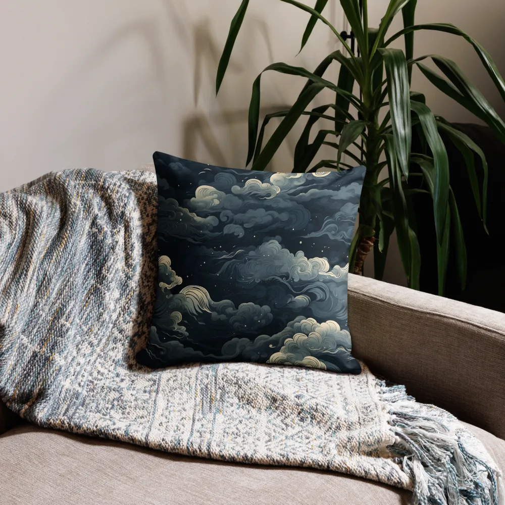 Whispers of the Night Sky | Pillow | 18″×18″