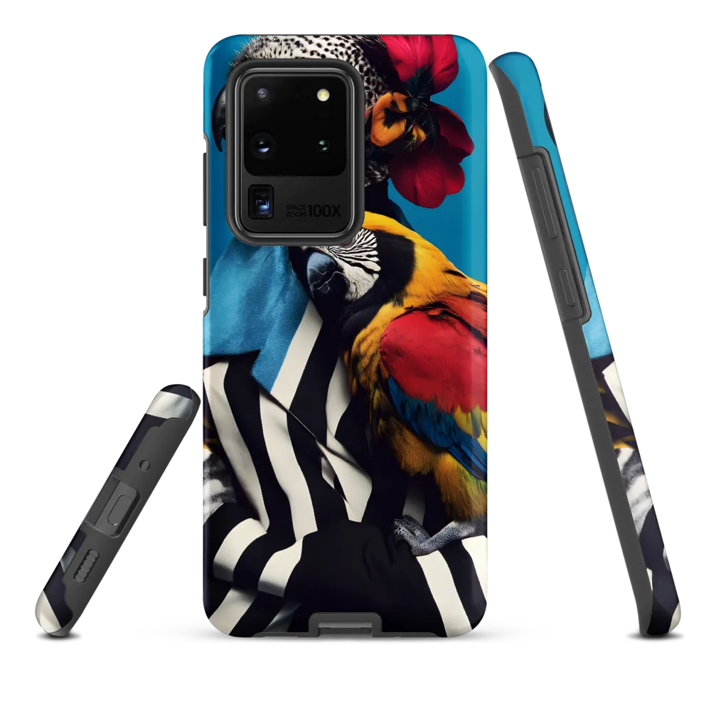 Vibrant Fusion of Flora and Fauna
