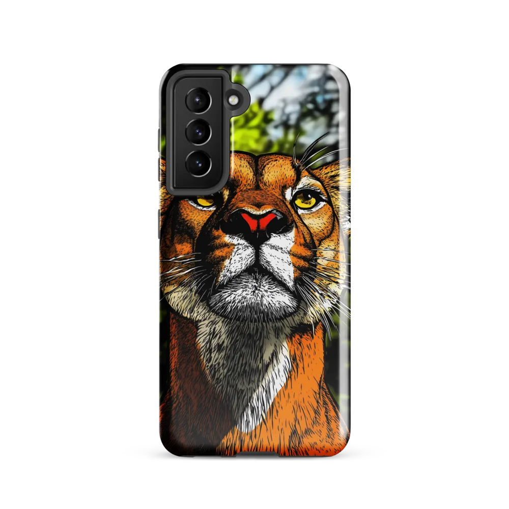 Regal Gaze: The Lioness in Focus