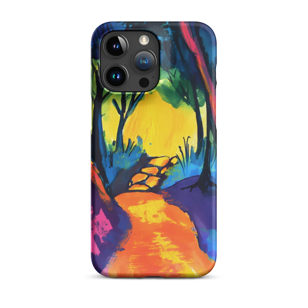 Path Through a Vibrant Forest