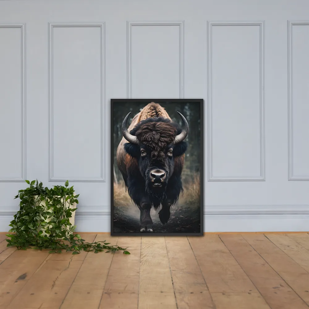 Majesty in the Wilderness | Poster with Black Frame | 24″×36″