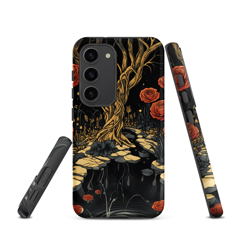 Whispers of the Enchanted Garden | Phone Case |  S23 | Tough Case | Matte