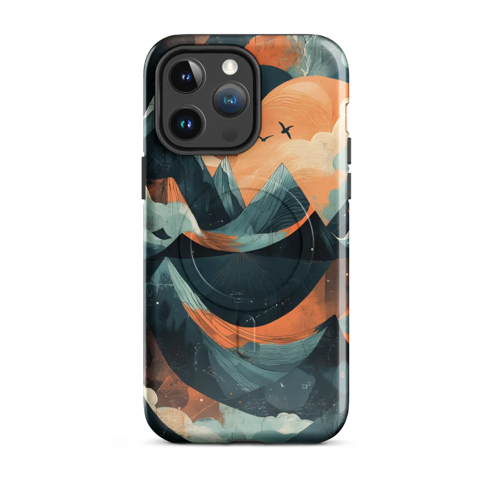 Ethereal Mountain Dreams | Phone Case |  14 Pro Max | MagSafe® Tough Case | Glossy