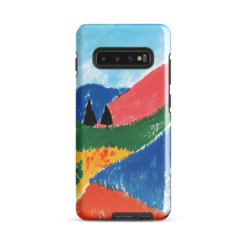 Harmonic Landscapes | Phone Case |  S10 Plus | Tough Case | Glossy