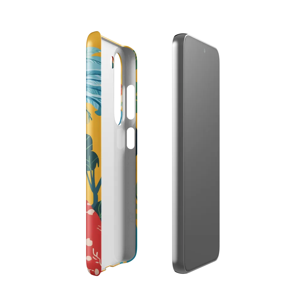 The Regal Parrot: A Celebration of Color | Phone Case |  S23 | Snap Case | Glossy