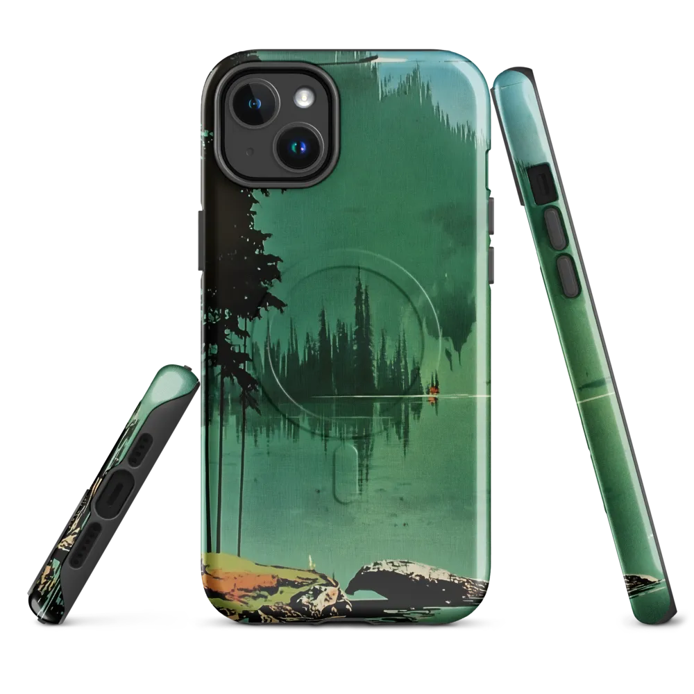 Serenity Reflected: A Tranquil Lake Scene