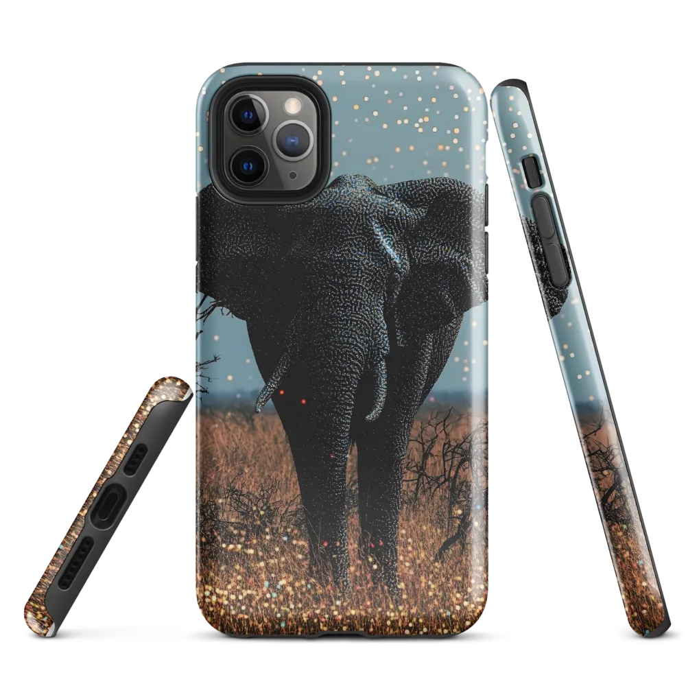 Majestic Presence: The Surreal Elephant | Phone Case |  11 Pro Max | Tough Case | Glossy