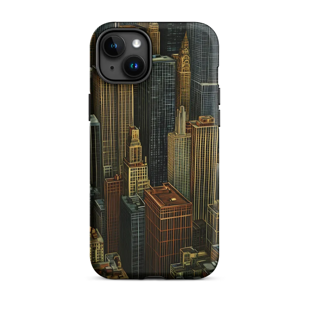 Urban Elegance: A Golden Cityscape