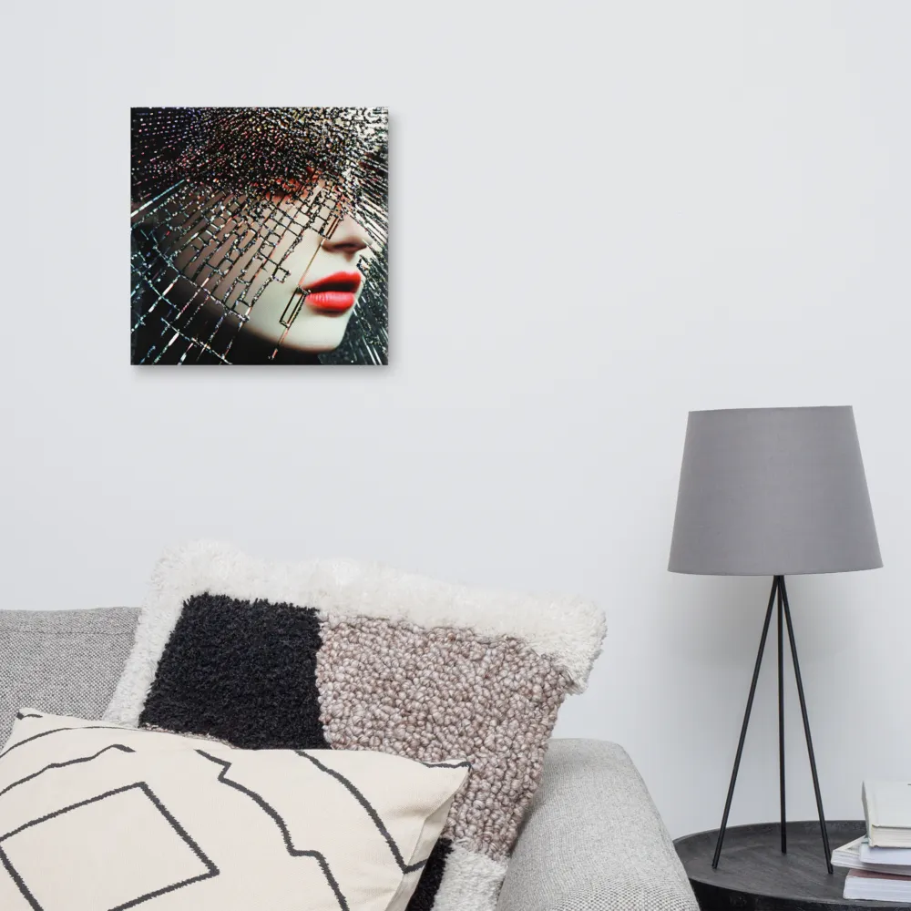 Fractured Identity | Canvas | 16″×16″