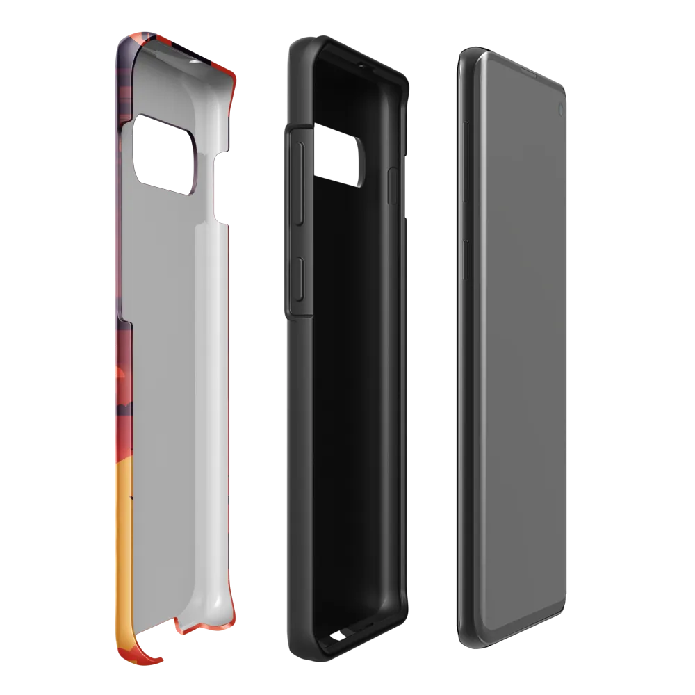 Urban Dusk: A Symphony of Cityscapes | Phone Case |  S10 Plus | Tough Case | Glossy