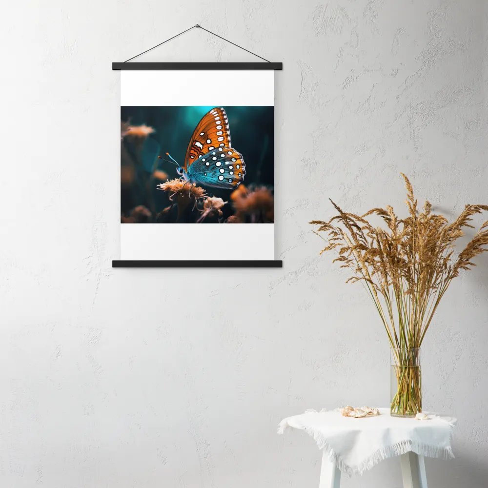 Whispers of Color: The Butterfly's Embrace