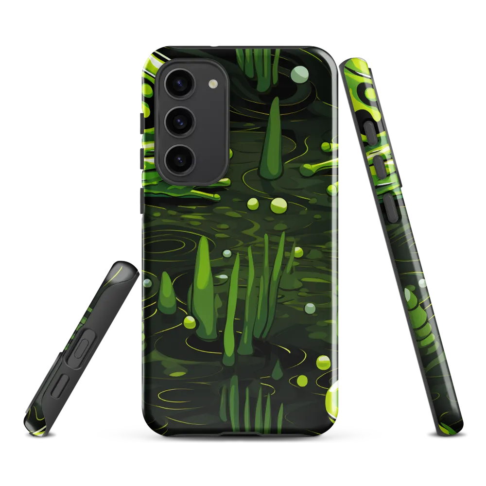 Green Harmony: Life Beneath the Surface