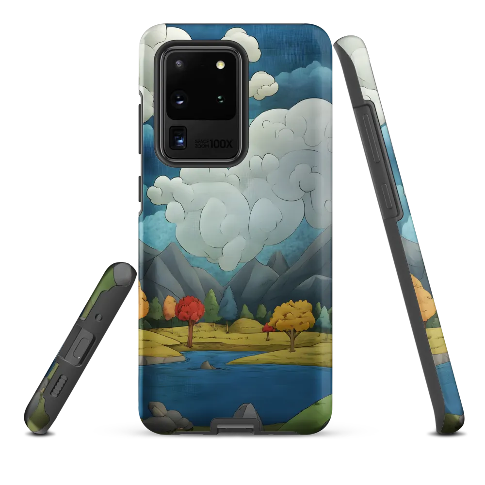 Whimsical Serenity: A Tranquil Landscape