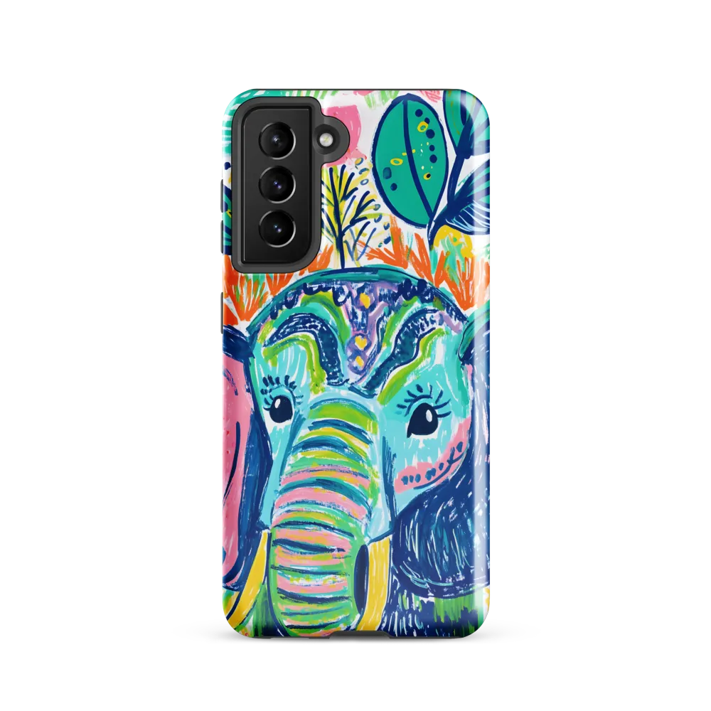 Whimsical Elephant Portrait