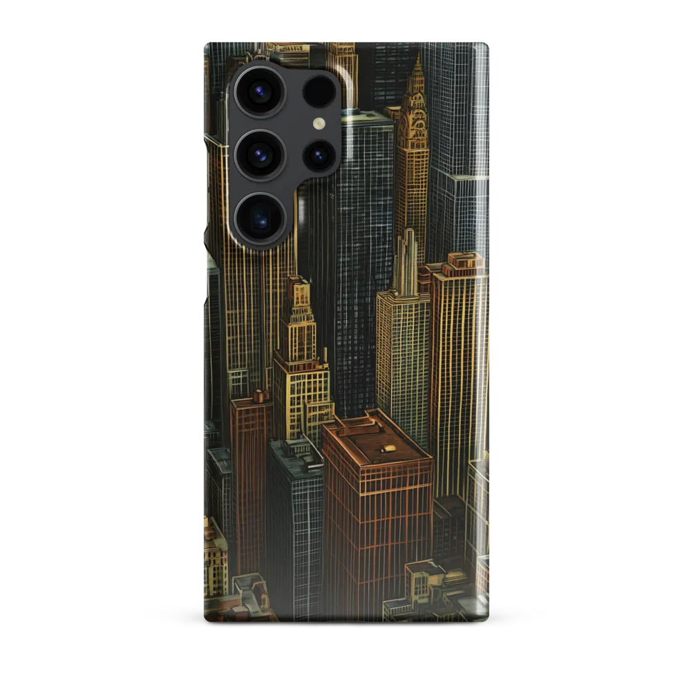 Urban Elegance: A Golden Cityscape
