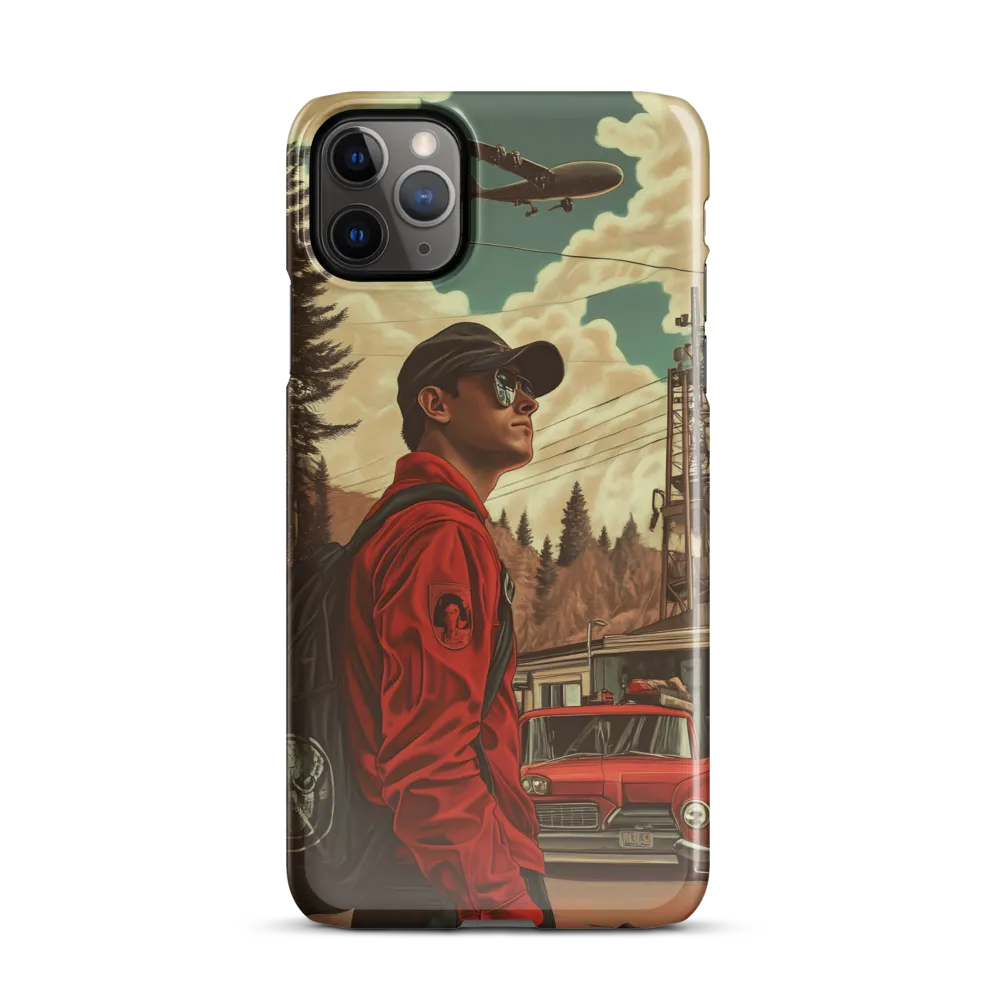 Navigating Dreams: A Surreal Adventure | Phone Case |  11 Pro Max | Snap Case | Glossy