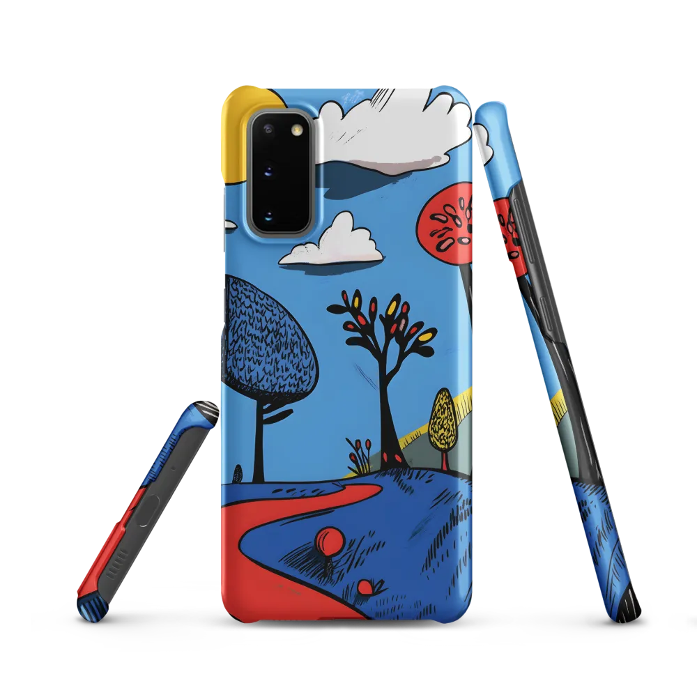 A Playful Journey Through Whimsical Woods | Phone Case |  S20 | Snap Case | Matte