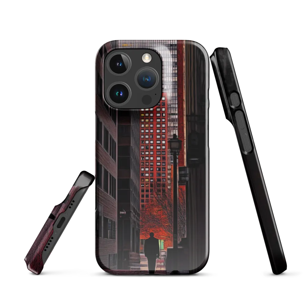 Solitude in the City | Phone Case |  16 Pro | Snap Case | Glossy