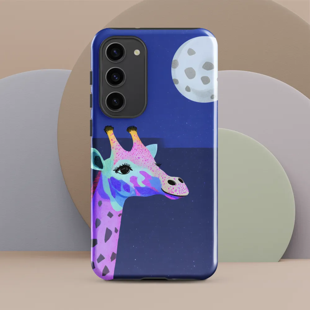 Whimsical Giraffe Under the Stars | Phone Case |  S23 Plus | Tough Case | Glossy
