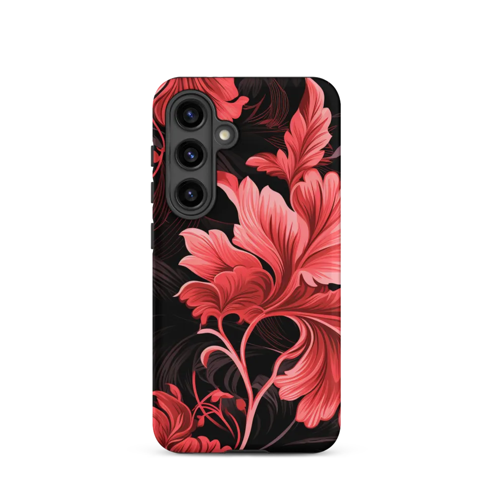 Tropical Elegance in Red