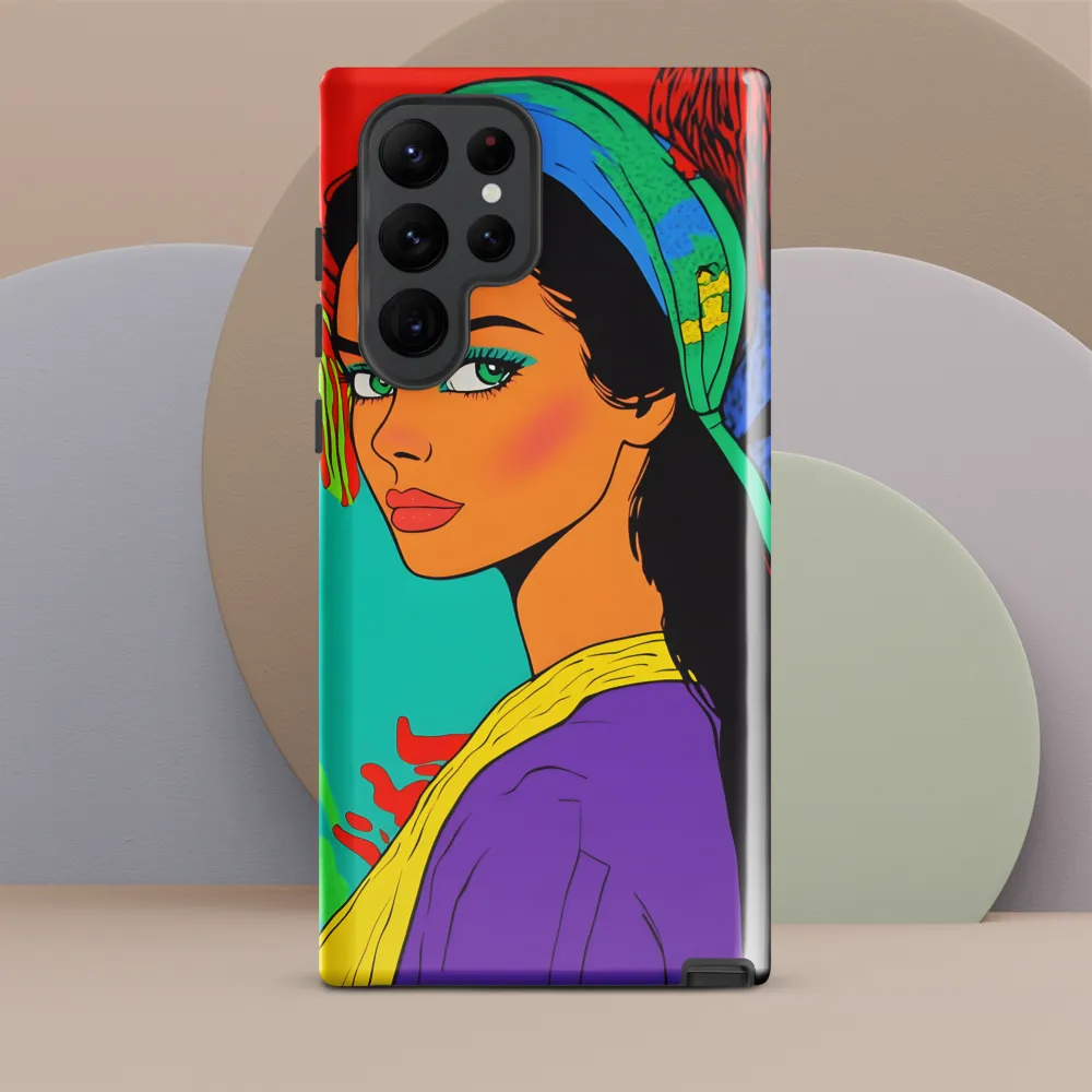 Vibrant Elegance | Phone Case |  S22 Ultra | Tough Case | Glossy