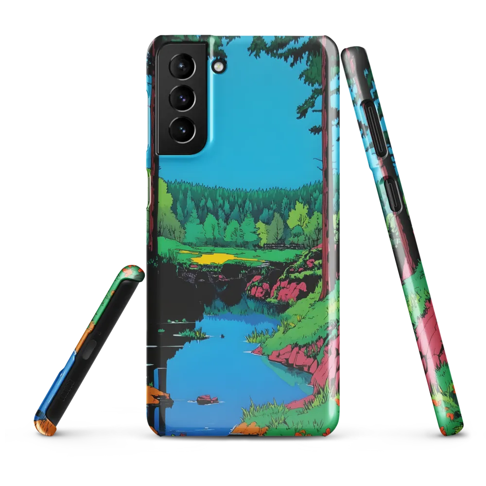 Tranquil Reflections: A Vibrant Landscape