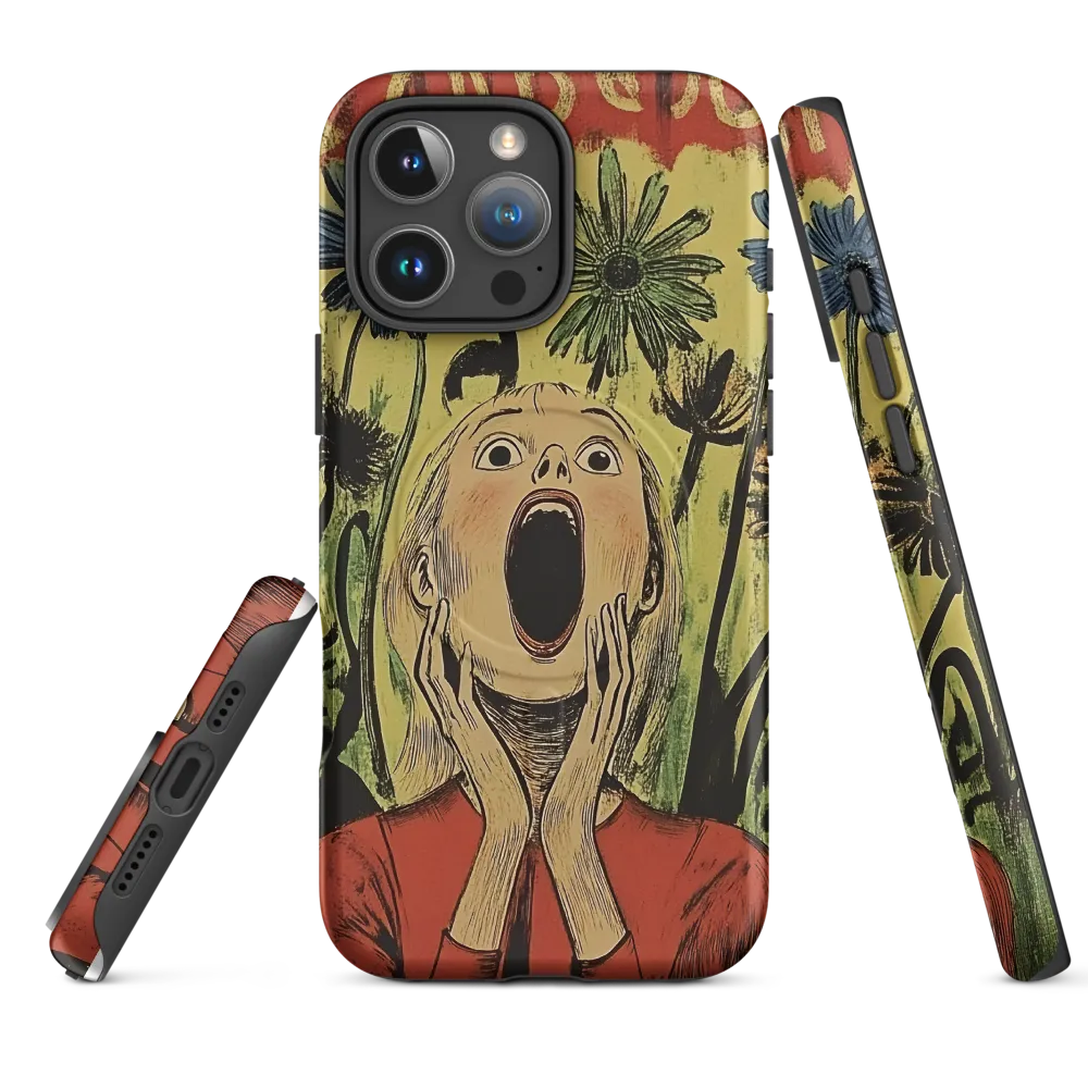 The Echo of Panic | Phone Case |  16 Pro Max | MagSafe® Tough Case | Matte