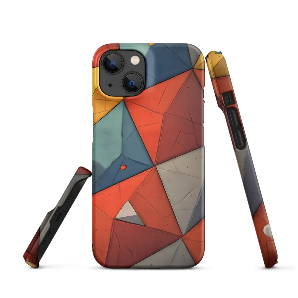 Geometric Harmony | Phone Case |  14 | Snap Case | Matte